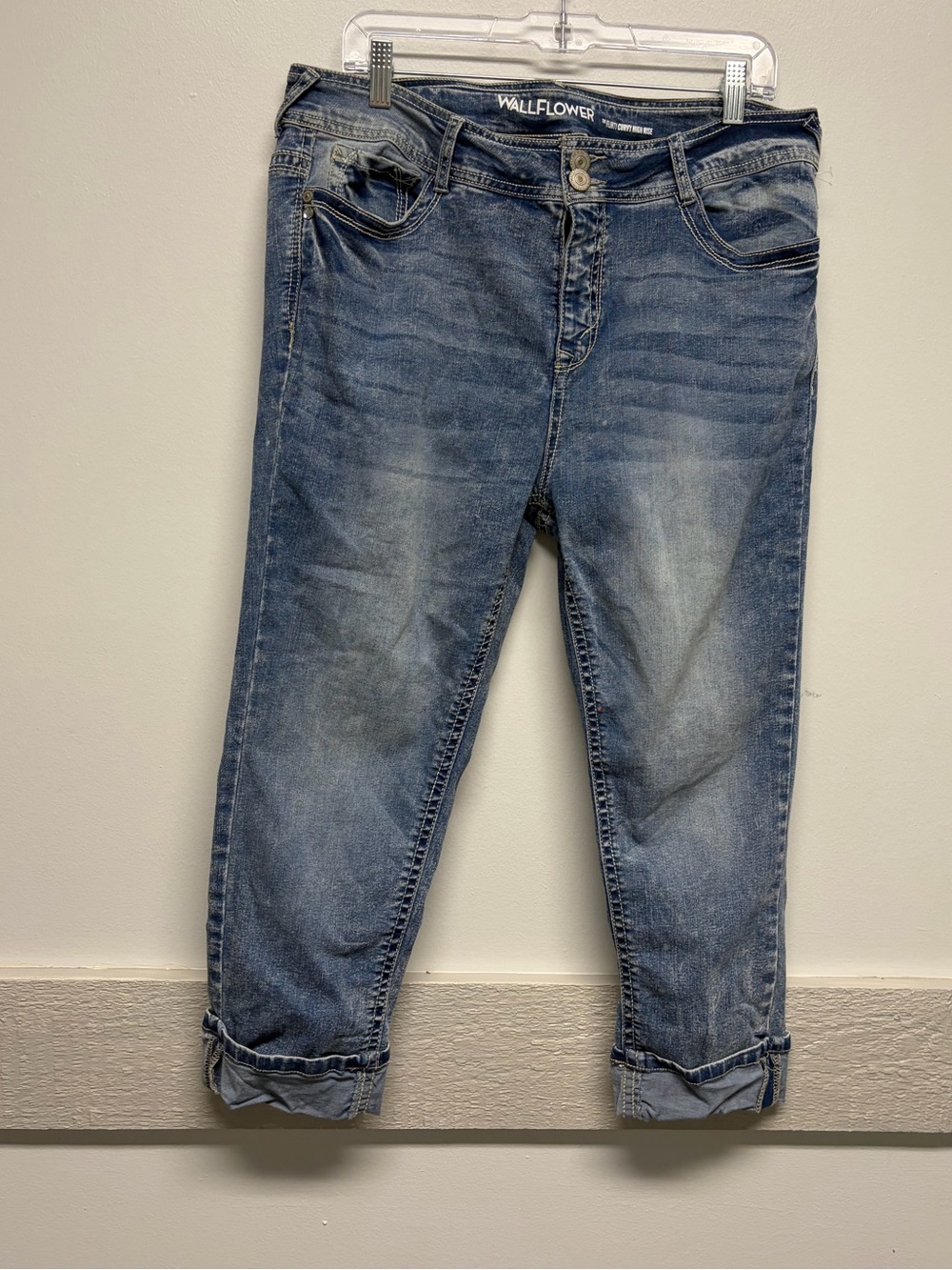 Wallflower Cropped Denim Pants